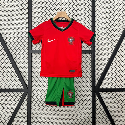 Conjunto Portugal 2024 Local Eurocopa (Niño)