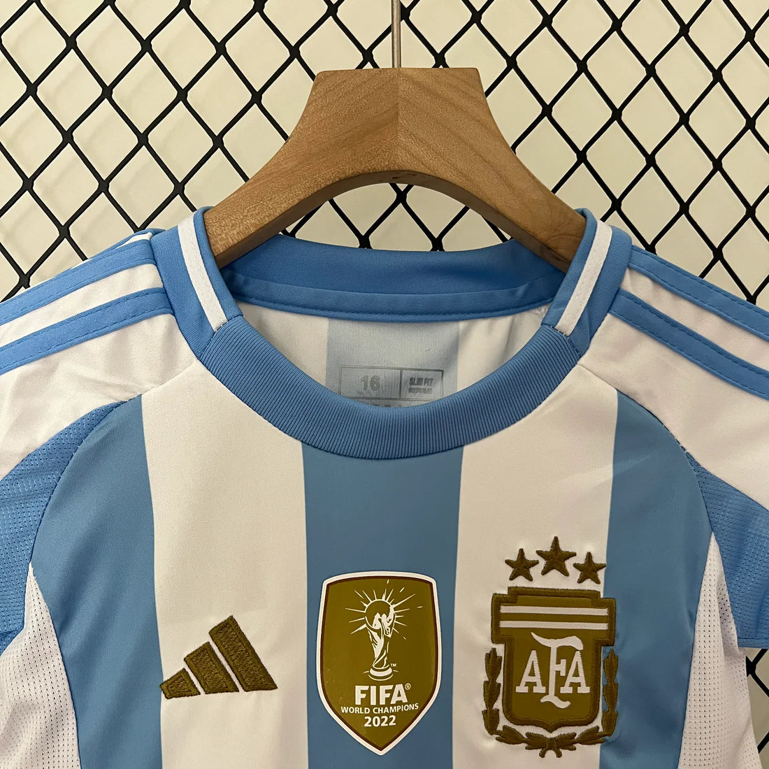 Conjunto Argentina 2024 Local Copa América (Niño)