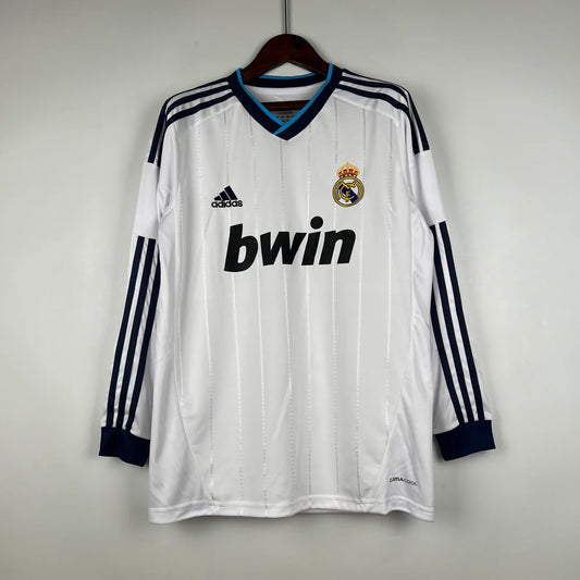 Retro Real Madrid 12-13 Local (Manga Larga)