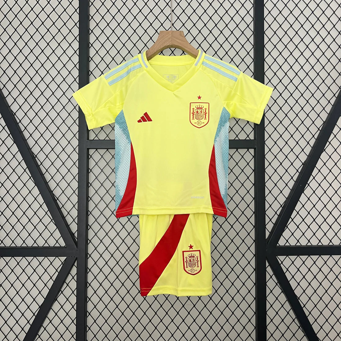 Conjunto España 2024 Visitante Eurocopa (Niño)