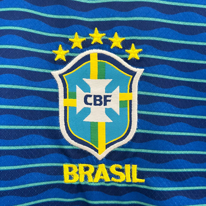 Conjunto Brasil 2024 Visitante Copa América (Niño)