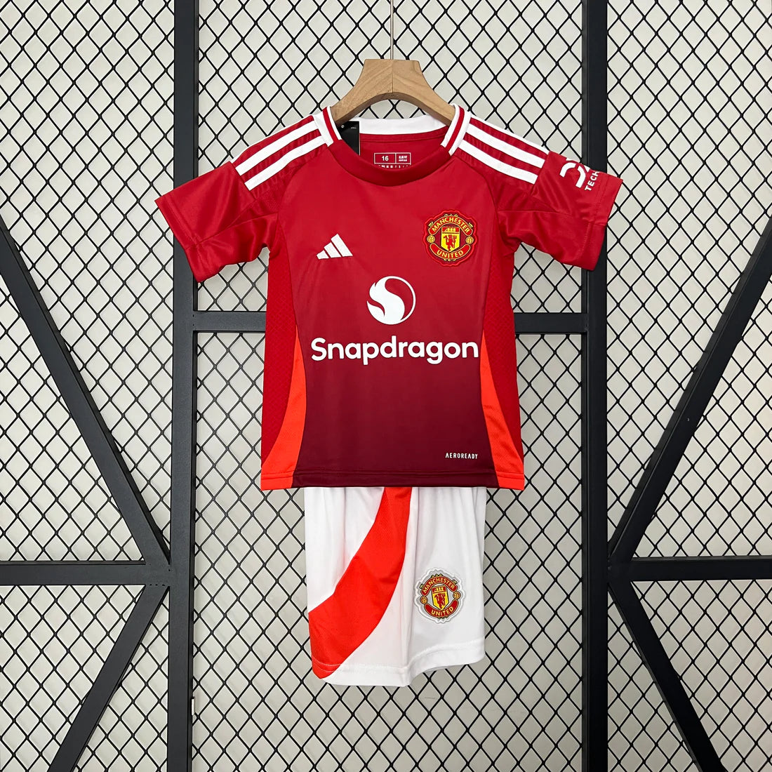 Conjunto Manchester United 24-25 Local (Niño)