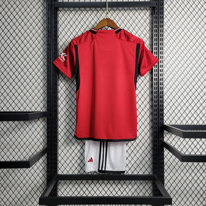 Conjunto Manchester United 23-24 Local (Niño)