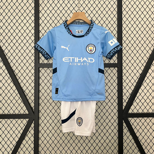 Conjunto Manchester City 24-25 Local (Niño)