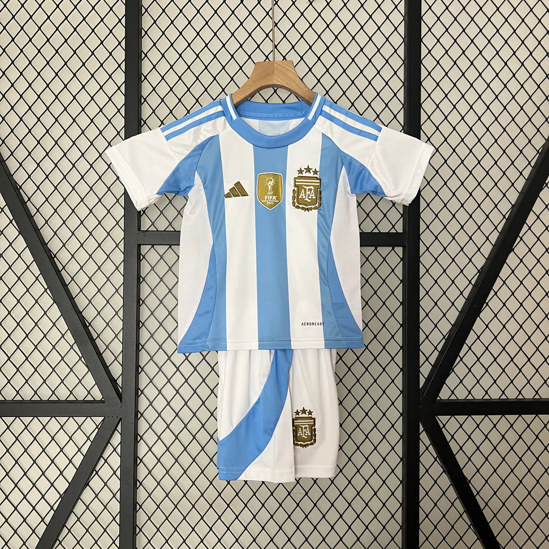 Conjunto Argentina 2024 Local Copa América (Niño)