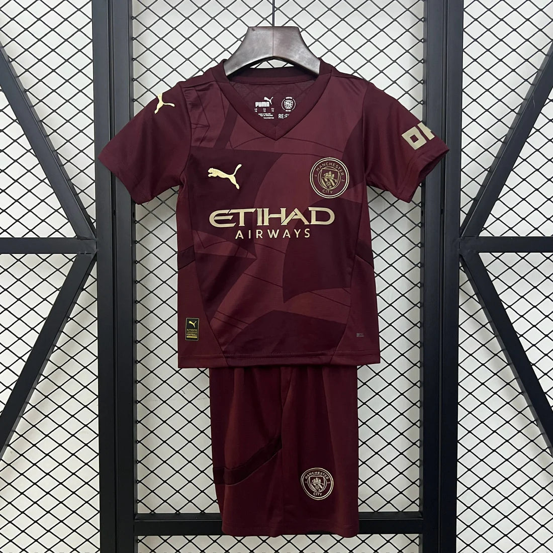 Conjunto Manchester City 24-25 Tercera (Niño)