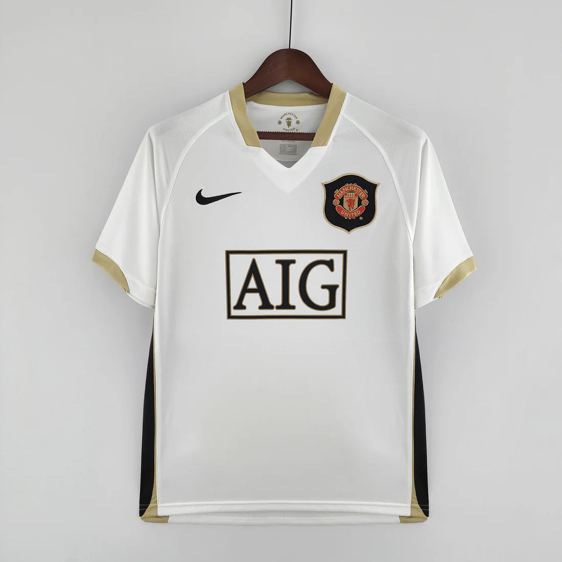 Retro Manchester United 01-02 100 aniversario Dorado