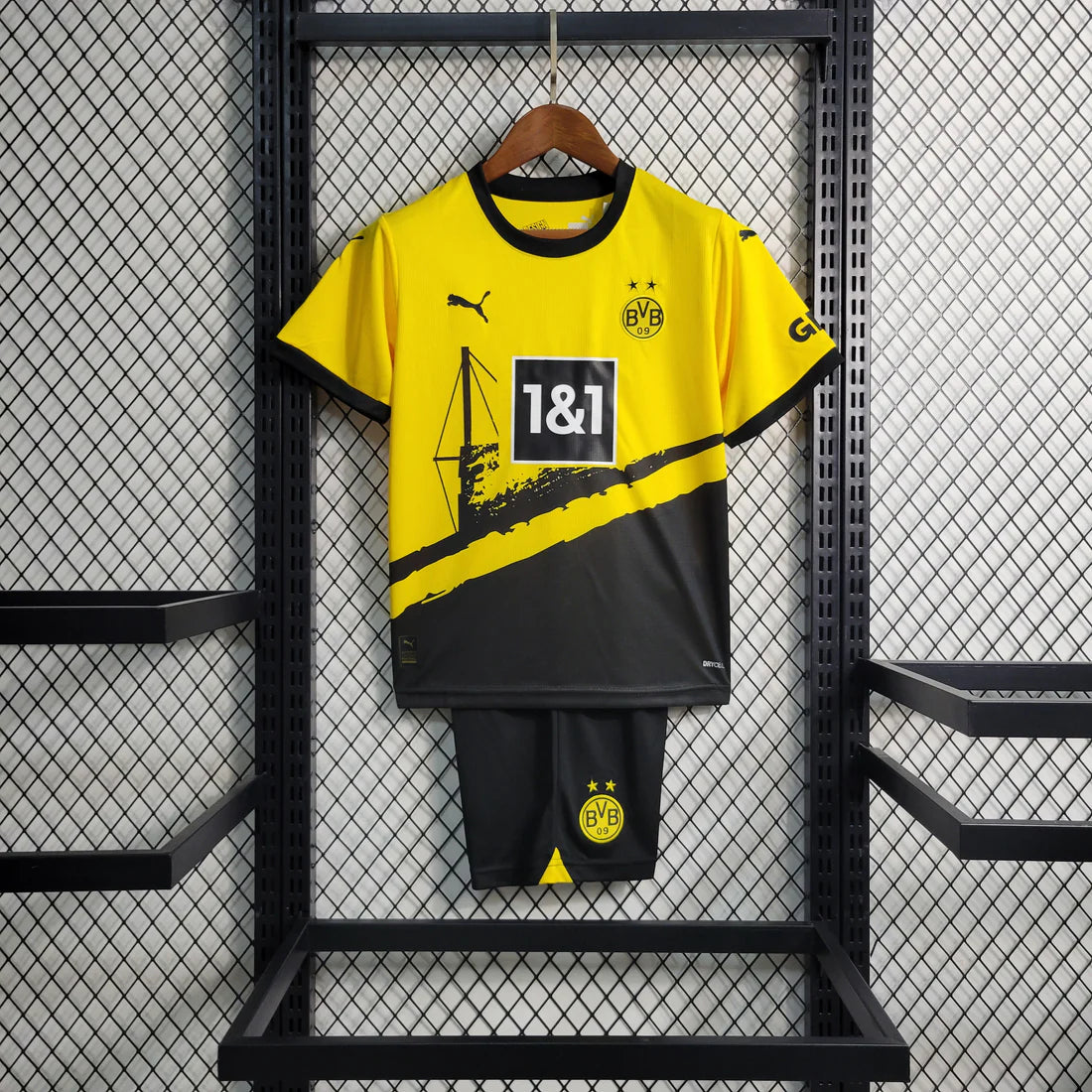 Conjunto Borussia Dortmund 23-24 Local (Niño)