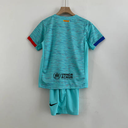 Conjunto Barcelona 23-24 Tercera (Niño)