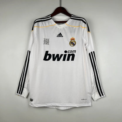 Retro Real Madrid 09-10 Local (Manga Larga)