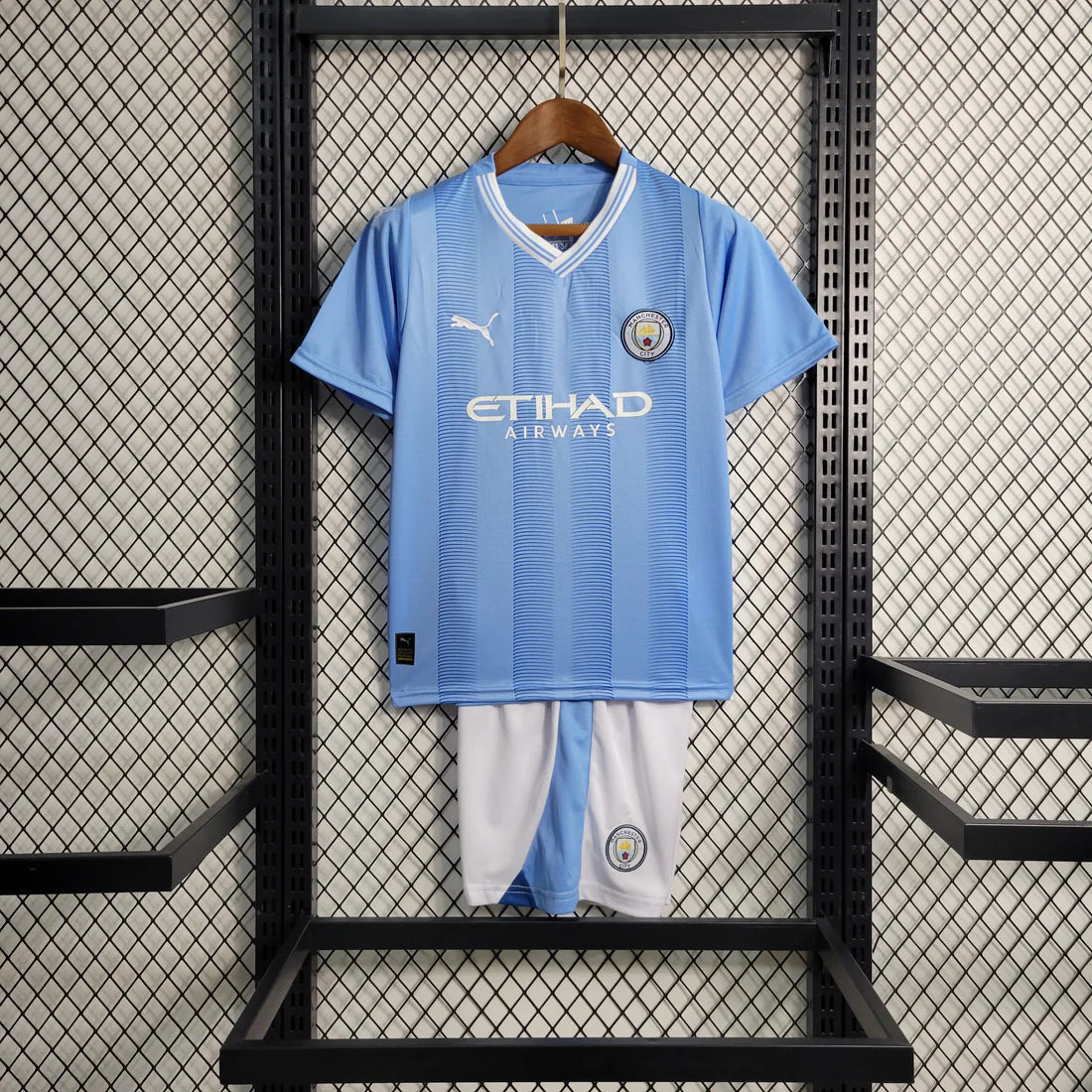 Conjunto Manchester City 23-24 Local (Niño)